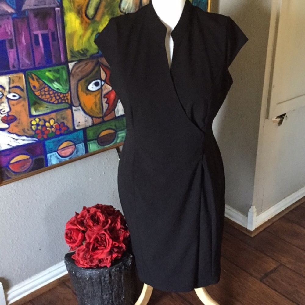 Calvin Klein Wrap Dress sz 14